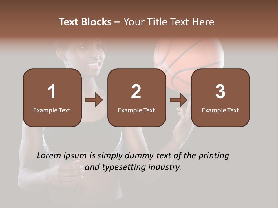 Basket Spinning Practice PowerPoint Template