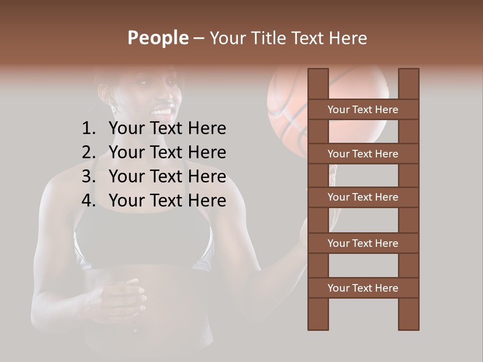 Basket Spinning Practice PowerPoint Template
