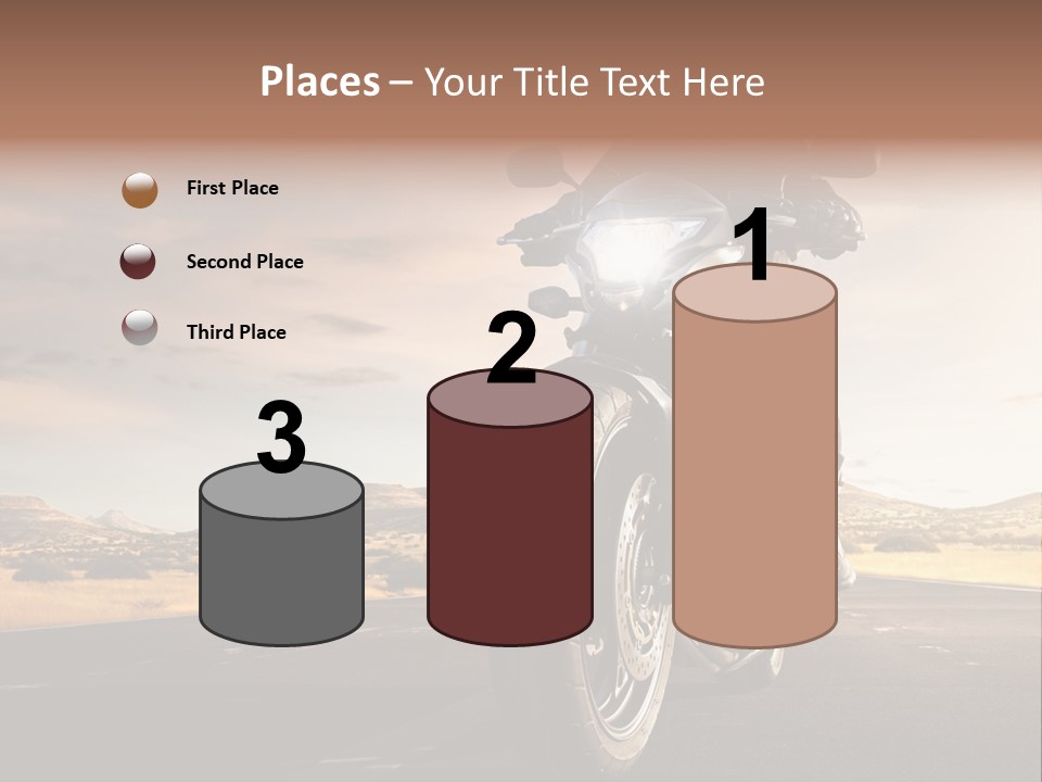 Tour America Male PowerPoint Template