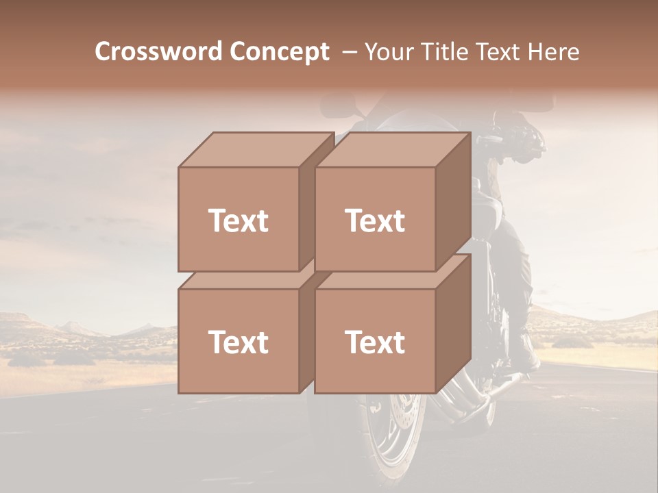 Tour America Male PowerPoint Template