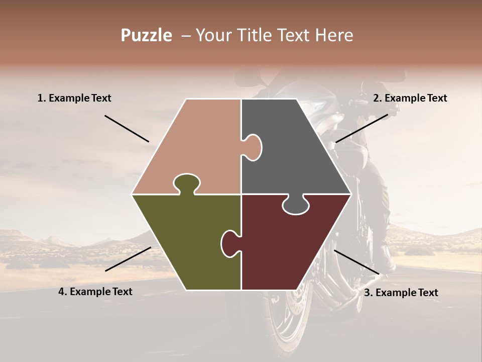 Tour America Male PowerPoint Template