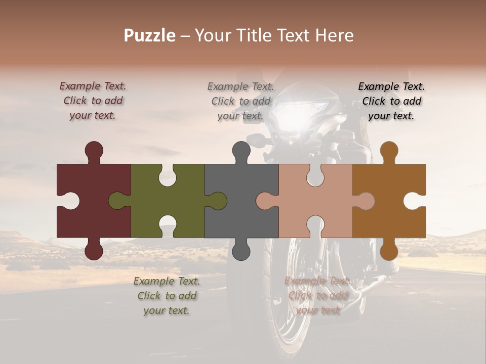 Tour America Male PowerPoint Template