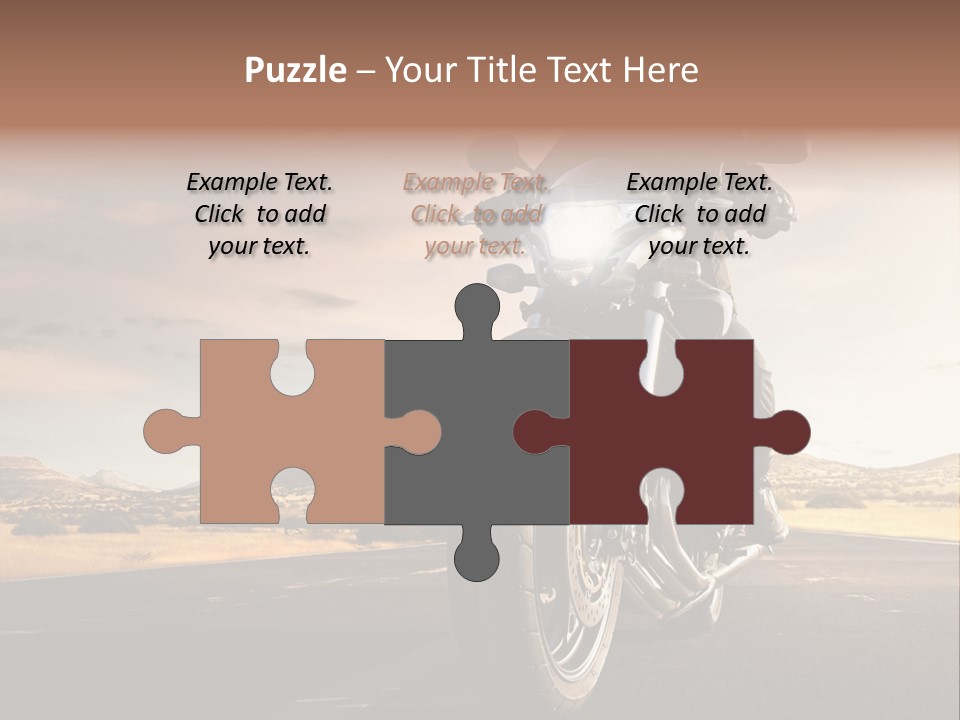 Tour America Male PowerPoint Template