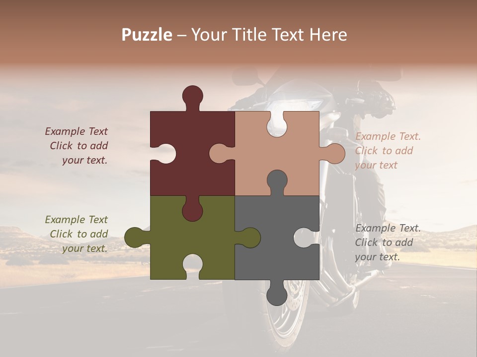 Tour America Male PowerPoint Template