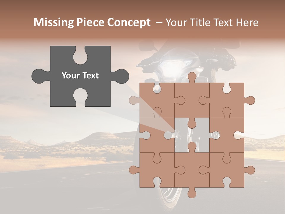 Tour America Male PowerPoint Template