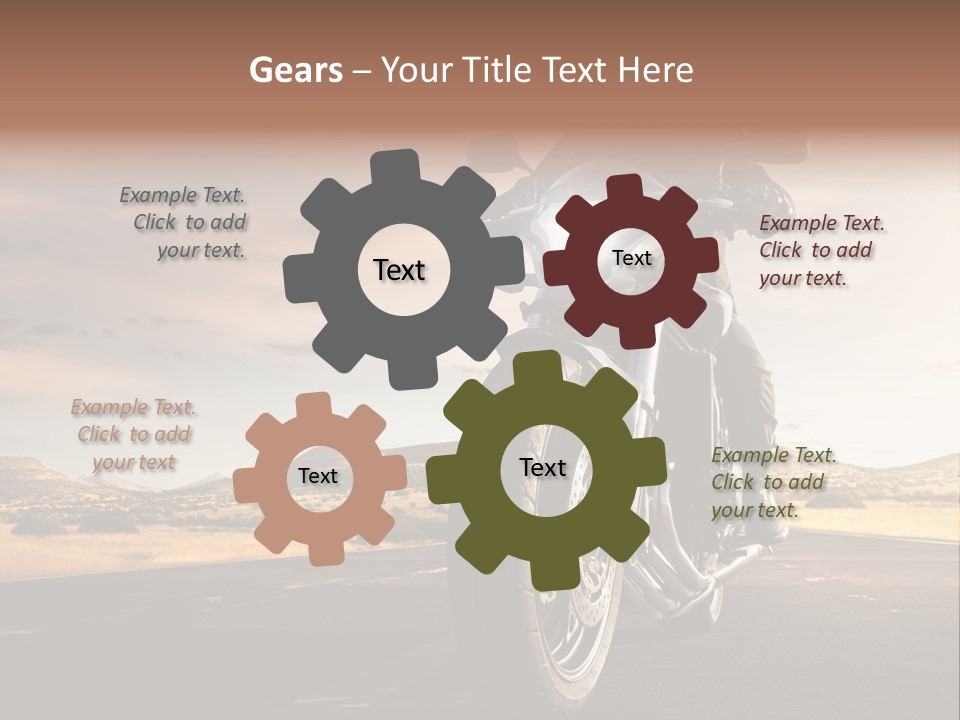 Tour America Male PowerPoint Template