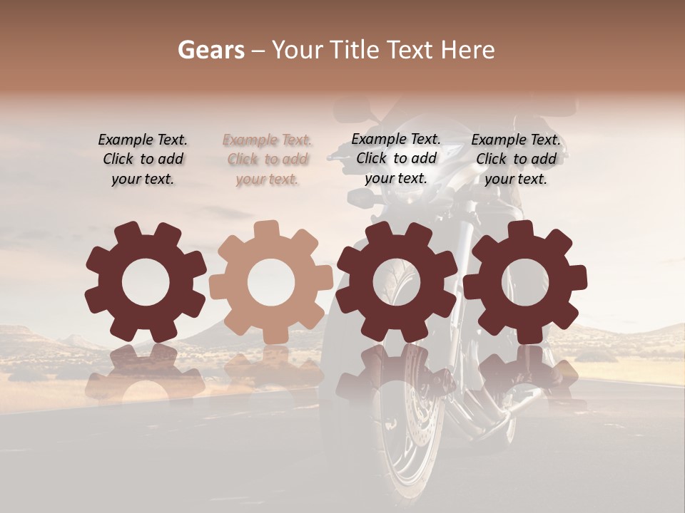 Tour America Male PowerPoint Template