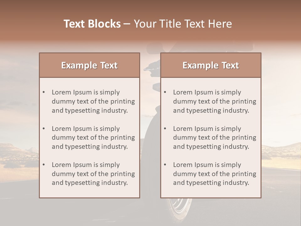 Tour America Male PowerPoint Template