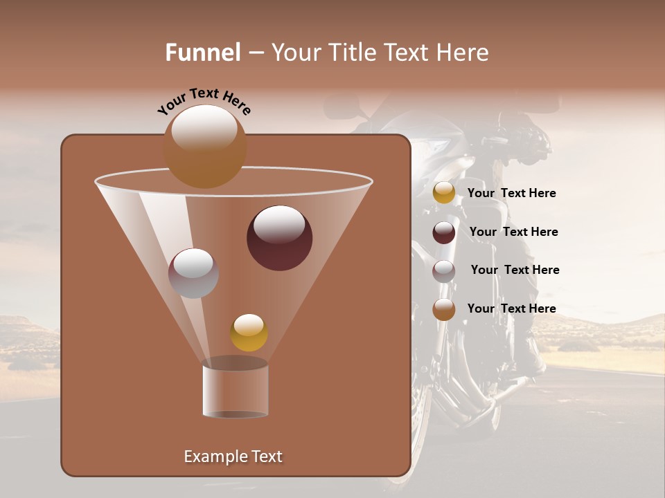 Tour America Male PowerPoint Template