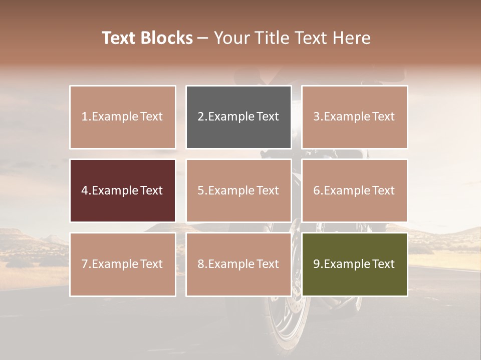 Tour America Male PowerPoint Template