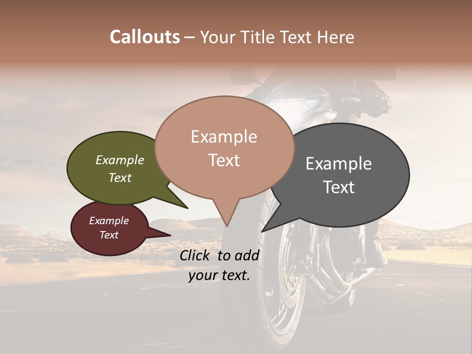 Tour America Male PowerPoint Template