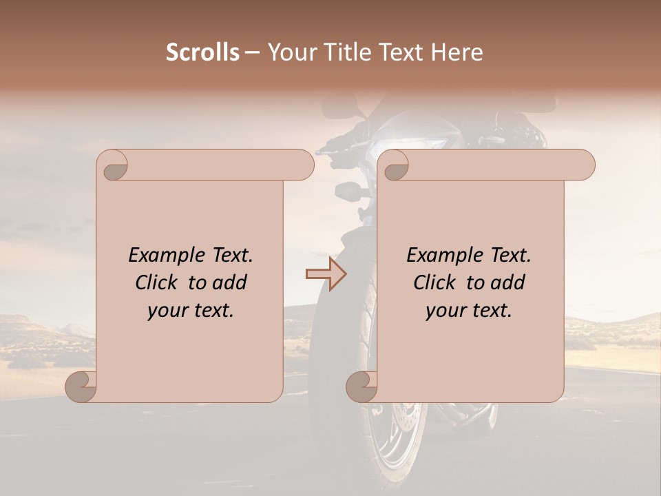 Tour America Male PowerPoint Template