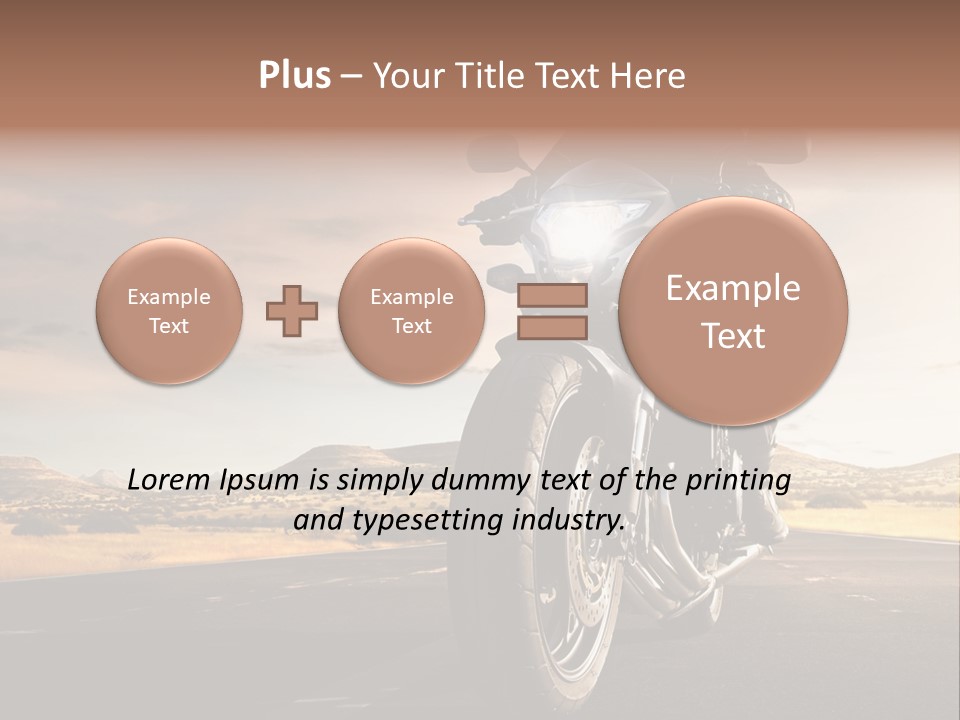 Tour America Male PowerPoint Template