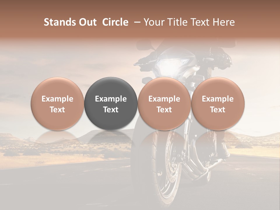Tour America Male PowerPoint Template