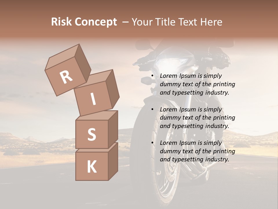 Tour America Male PowerPoint Template