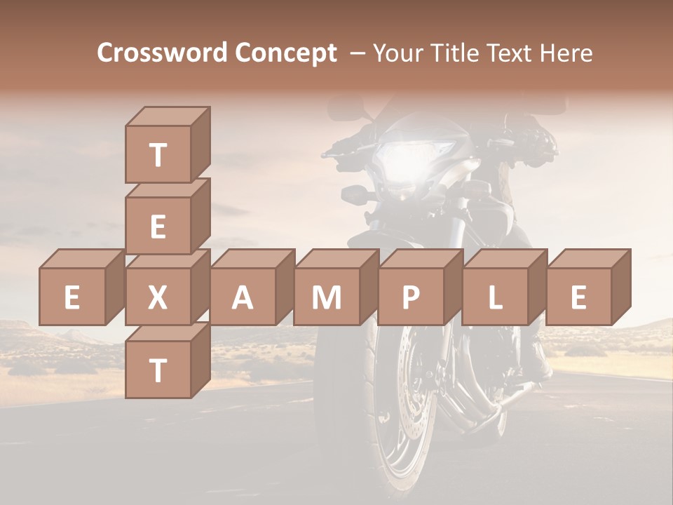 Tour America Male PowerPoint Template