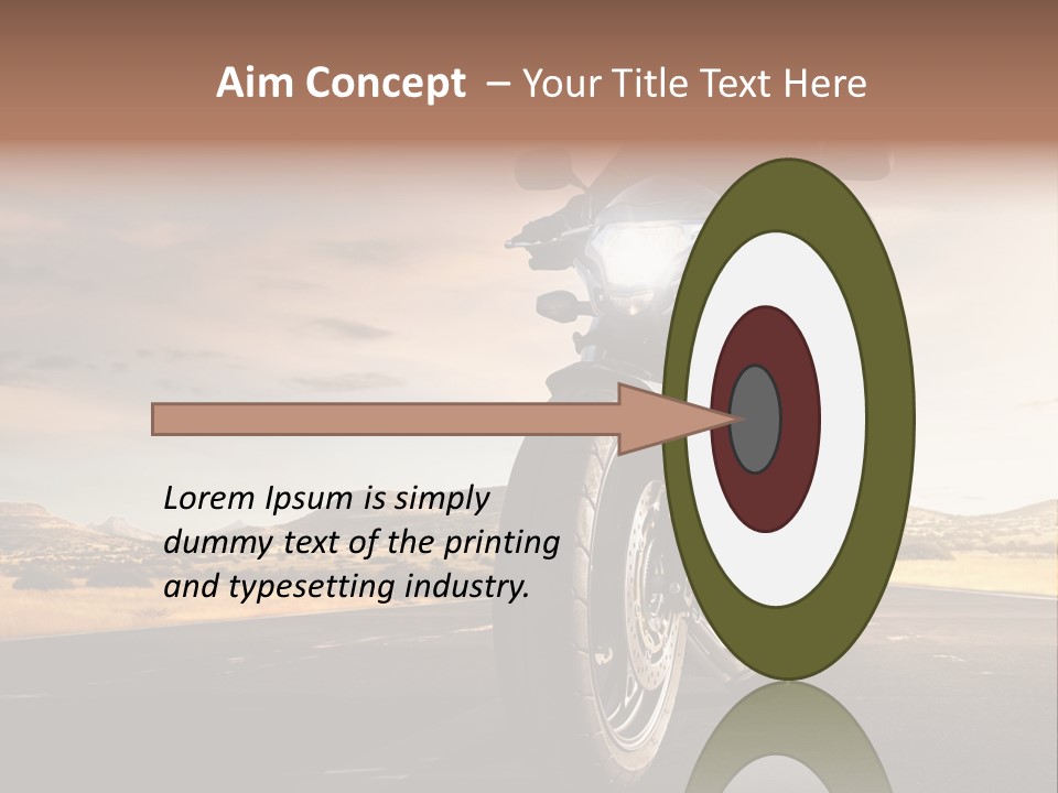 Tour America Male PowerPoint Template