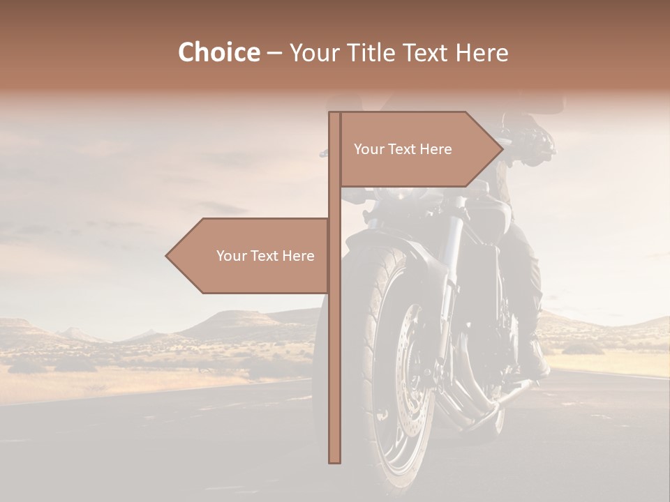 Tour America Male PowerPoint Template