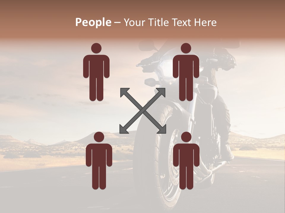 Tour America Male PowerPoint Template