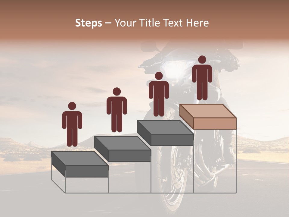 Tour America Male PowerPoint Template
