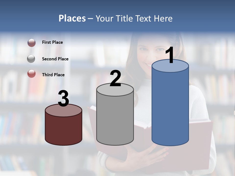 Color Student Literature PowerPoint Template