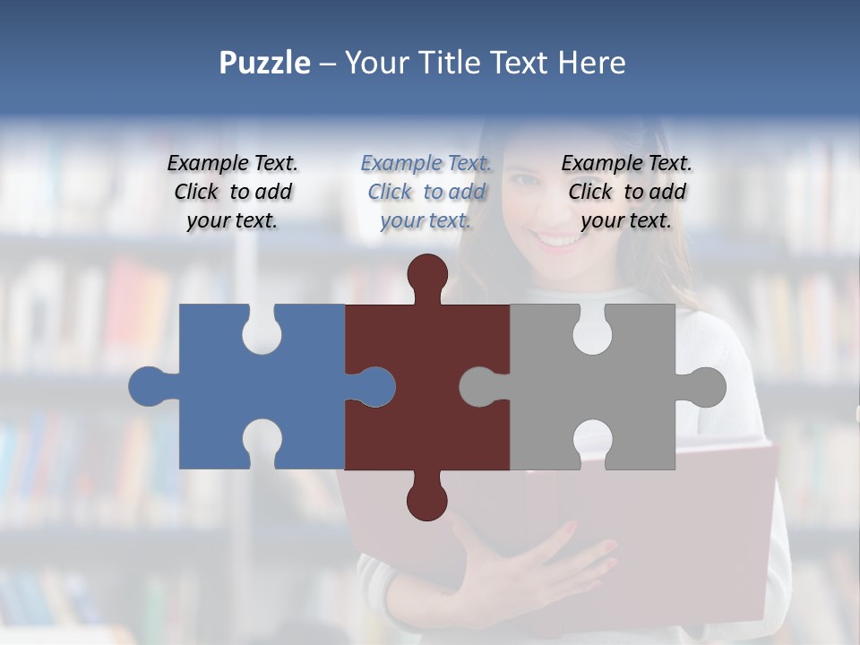 Color Student Literature PowerPoint Template