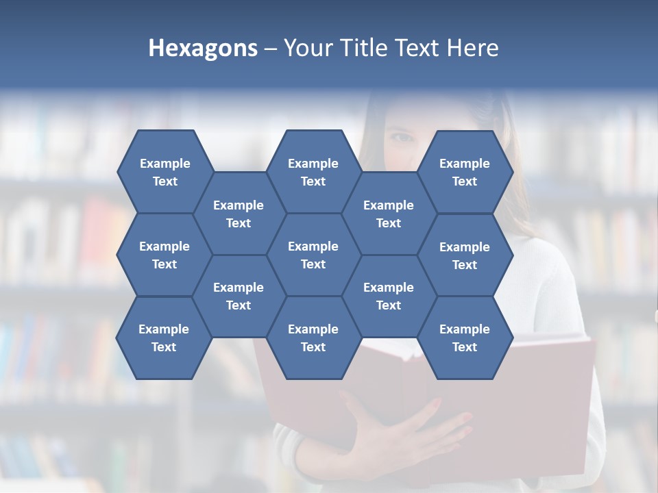 Color Student Literature PowerPoint Template