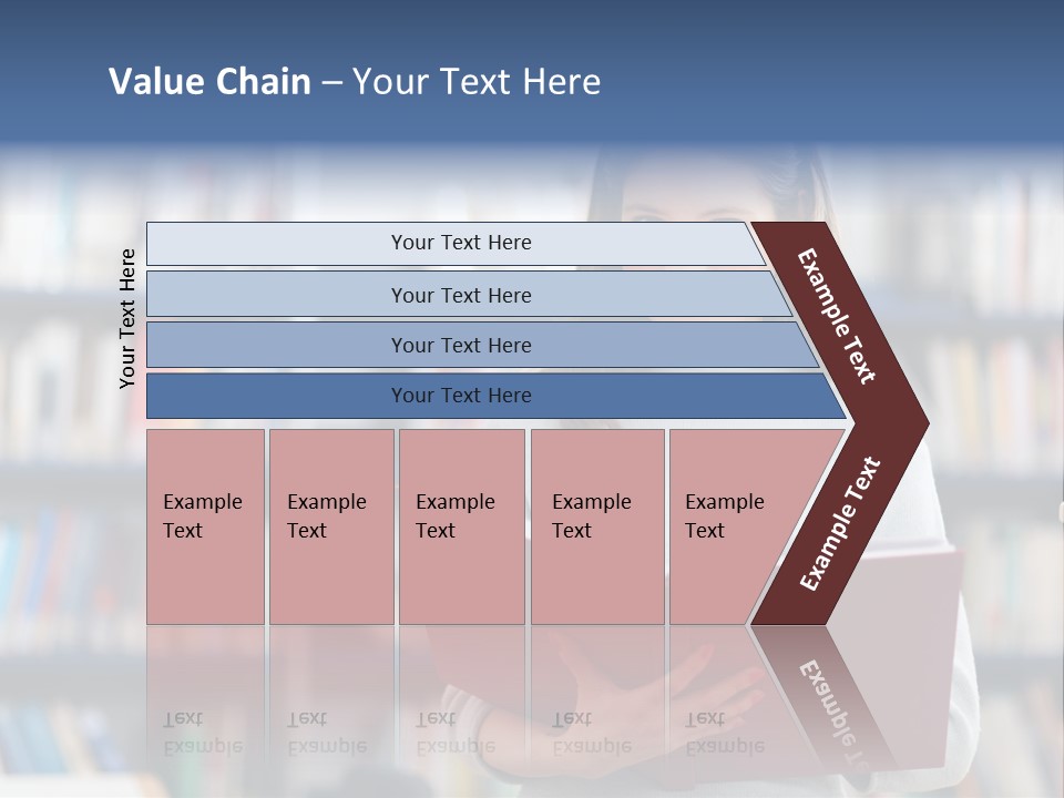 Color Student Literature PowerPoint Template