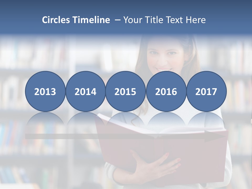 Color Student Literature PowerPoint Template