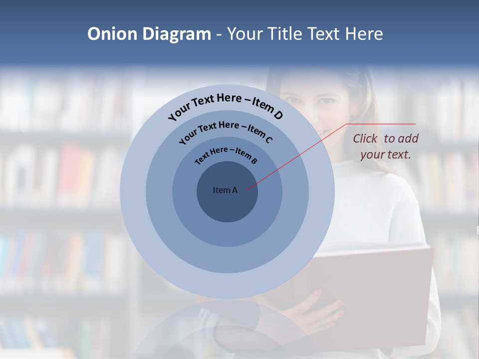 Color Student Literature PowerPoint Template