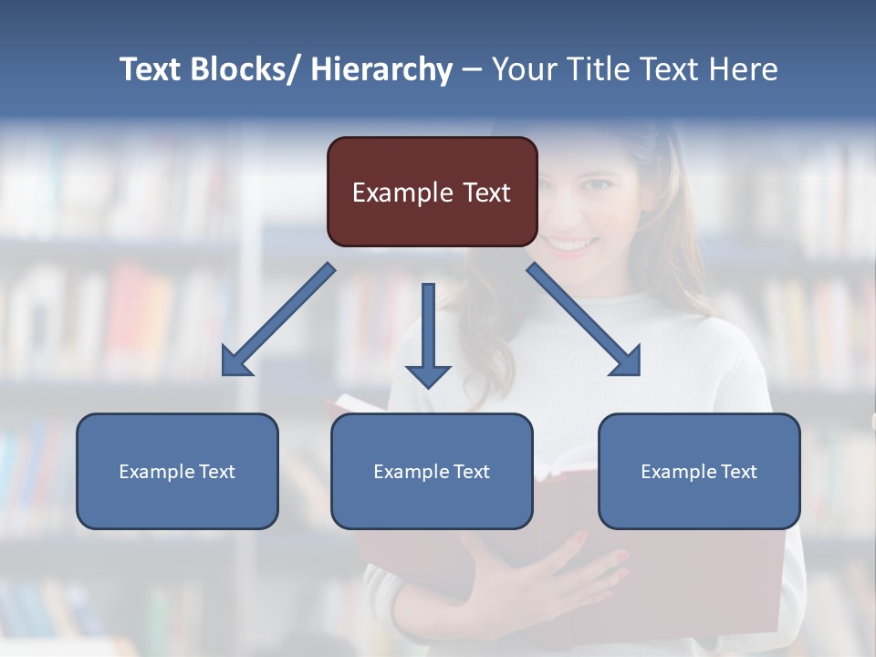 Color Student Literature PowerPoint Template