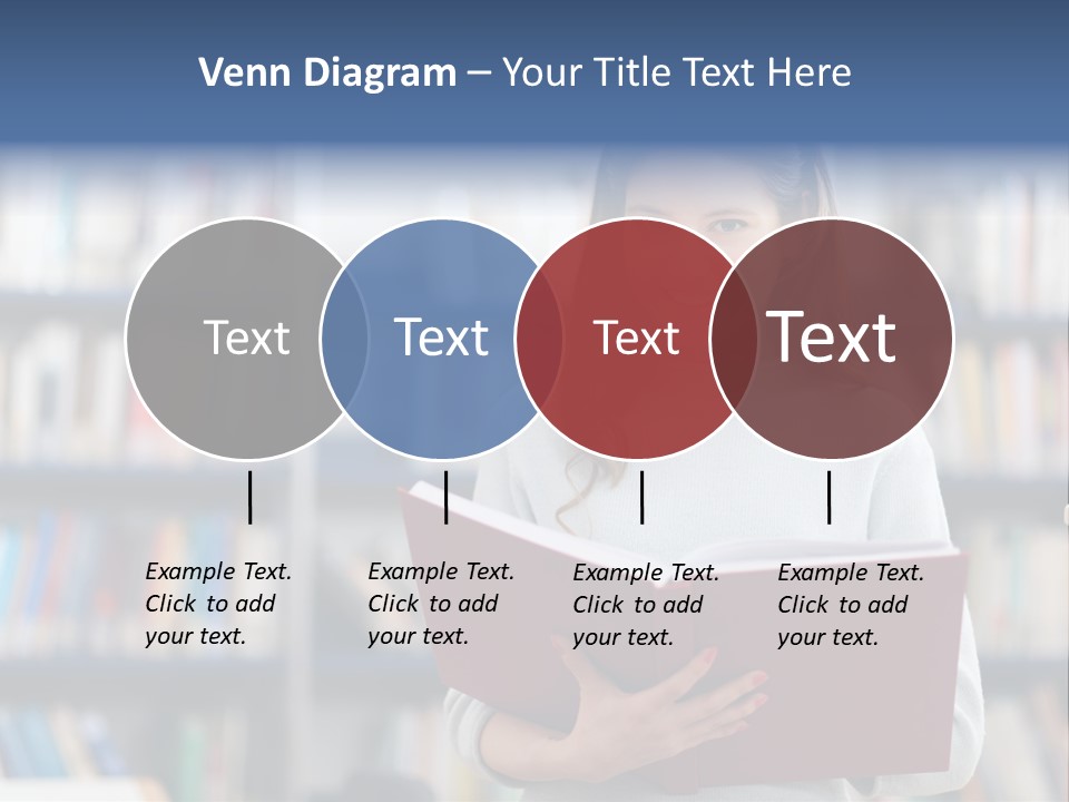 Color Student Literature PowerPoint Template