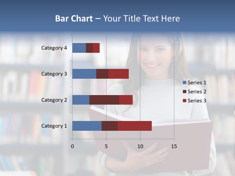 Color Student Literature PowerPoint Template