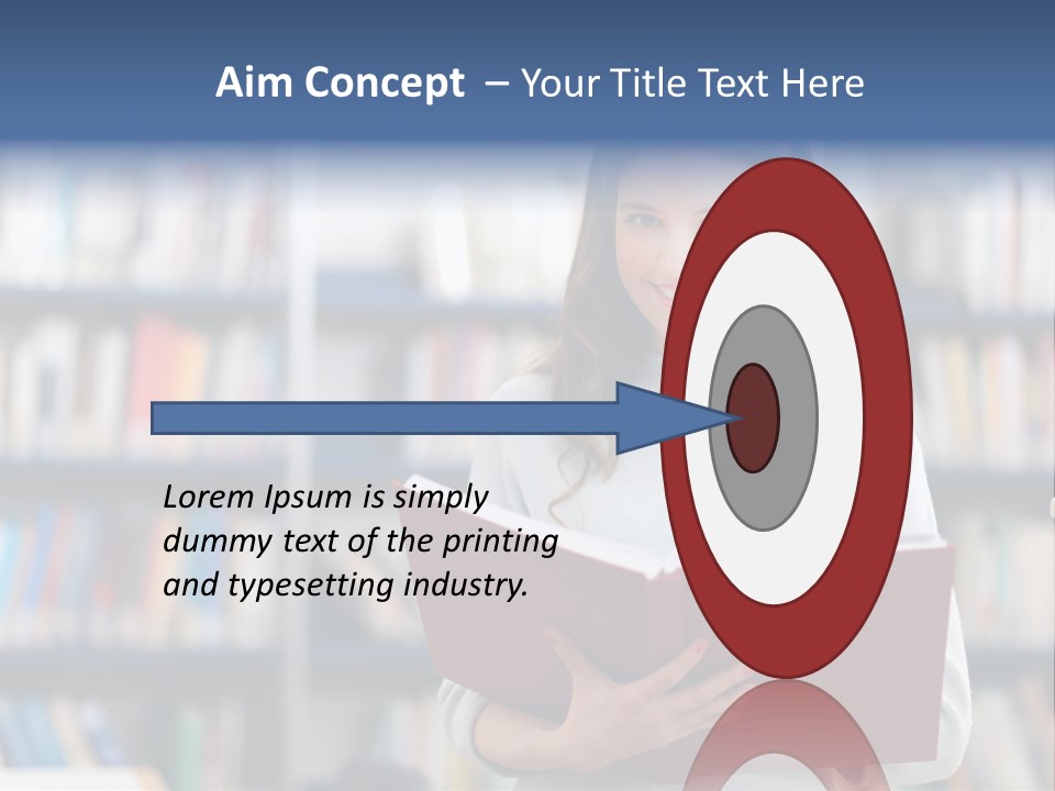 Color Student Literature PowerPoint Template