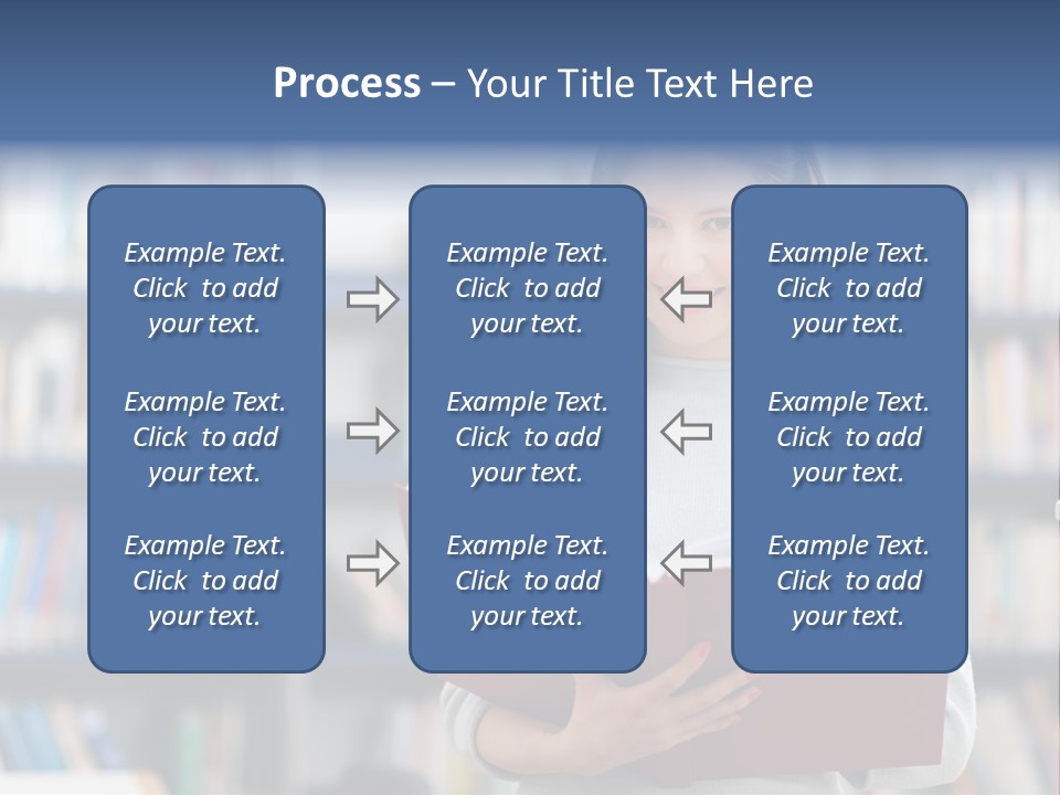 Color Student Literature PowerPoint Template