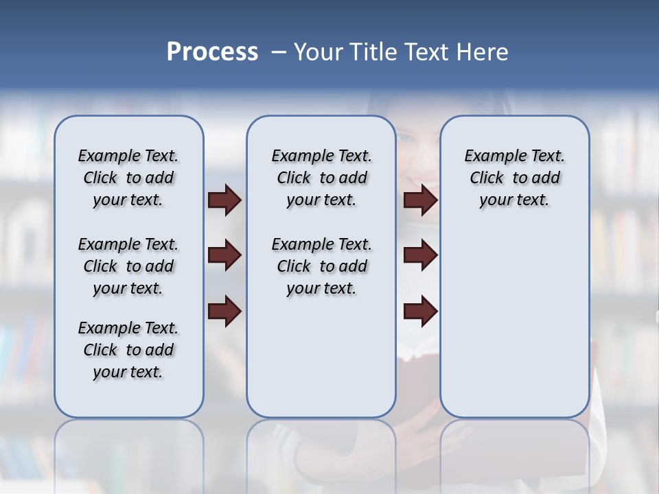 Color Student Literature PowerPoint Template
