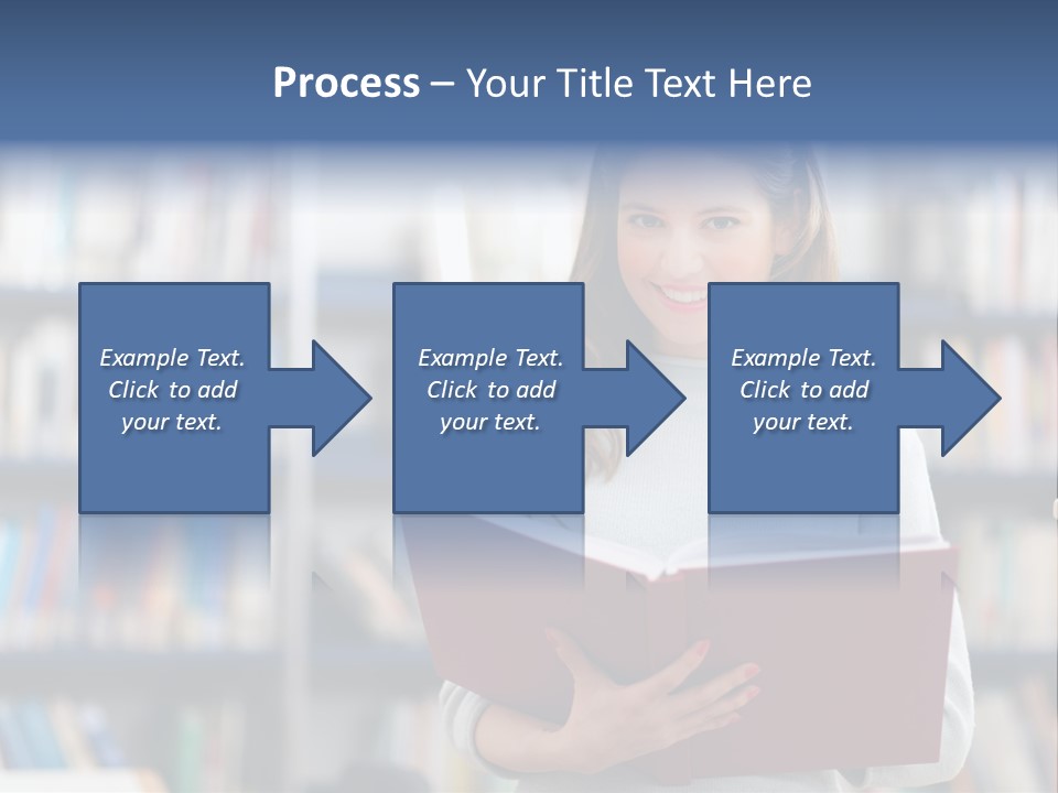 Color Student Literature PowerPoint Template