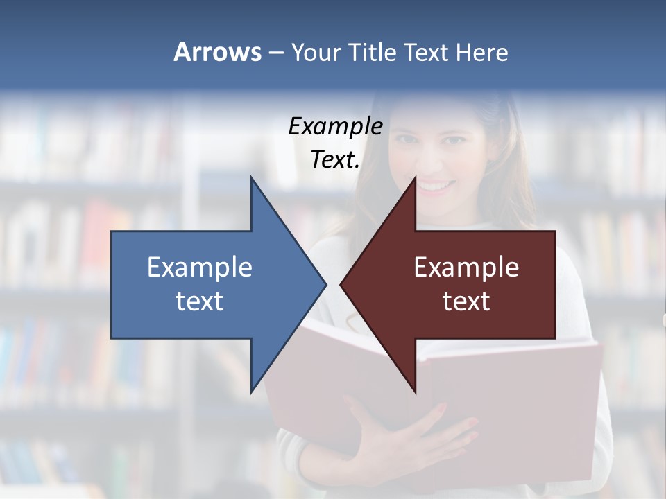 Color Student Literature PowerPoint Template