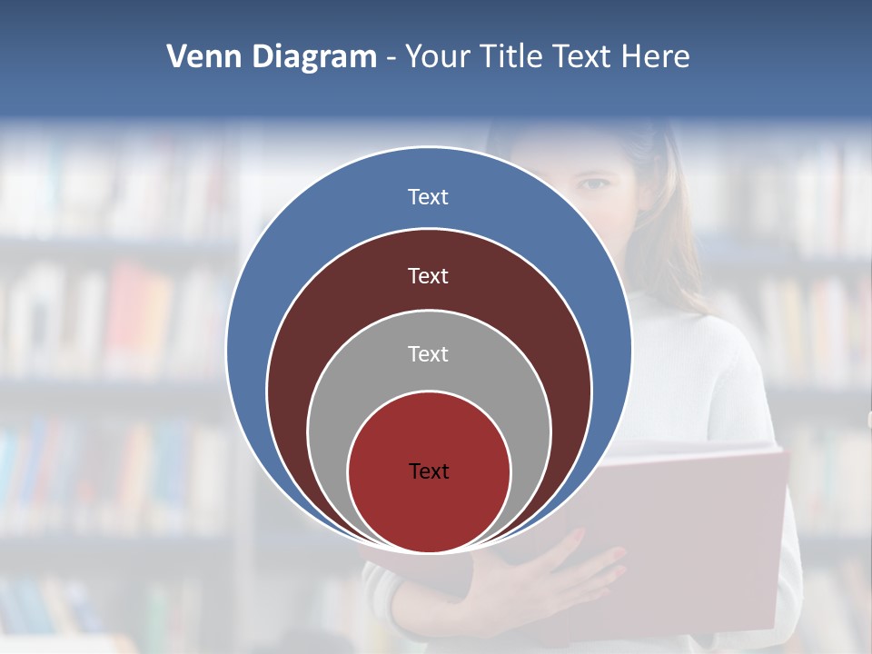 Color Student Literature PowerPoint Template