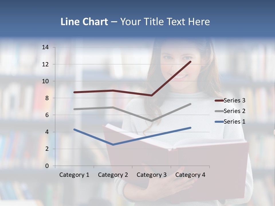 Color Student Literature PowerPoint Template
