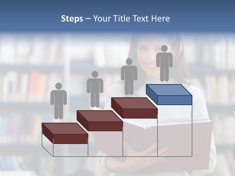 Color Student Literature PowerPoint Template