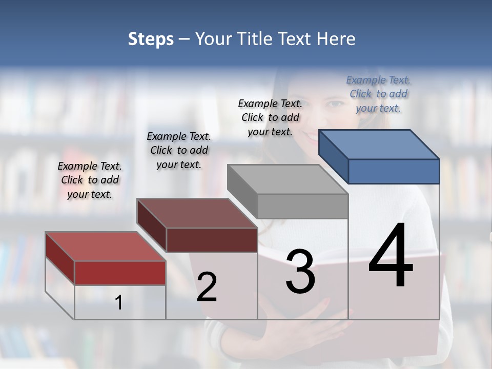 Color Student Literature PowerPoint Template
