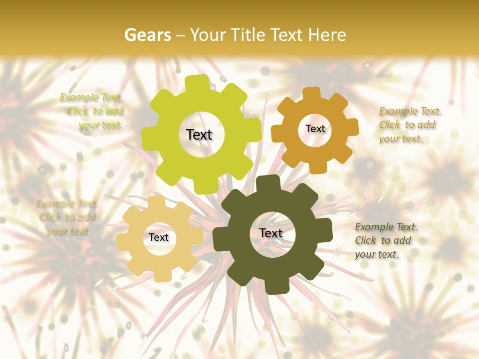 Infections Bacillus Technology PowerPoint Template
