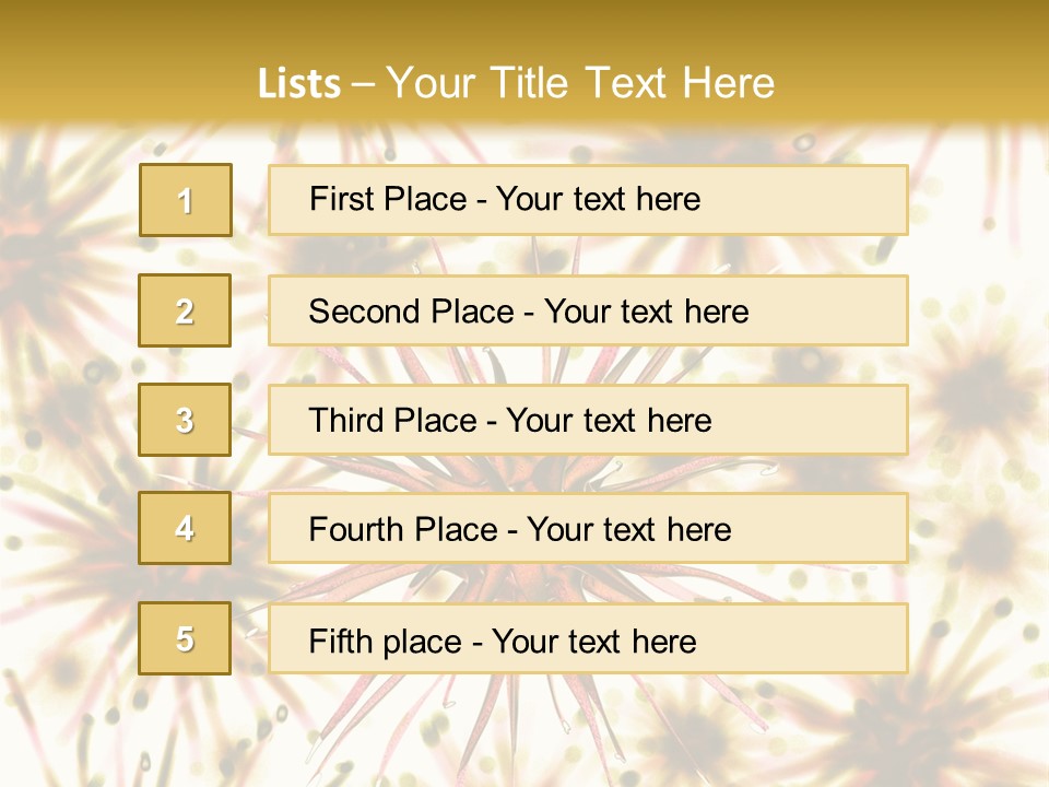 Infections Bacillus Technology PowerPoint Template