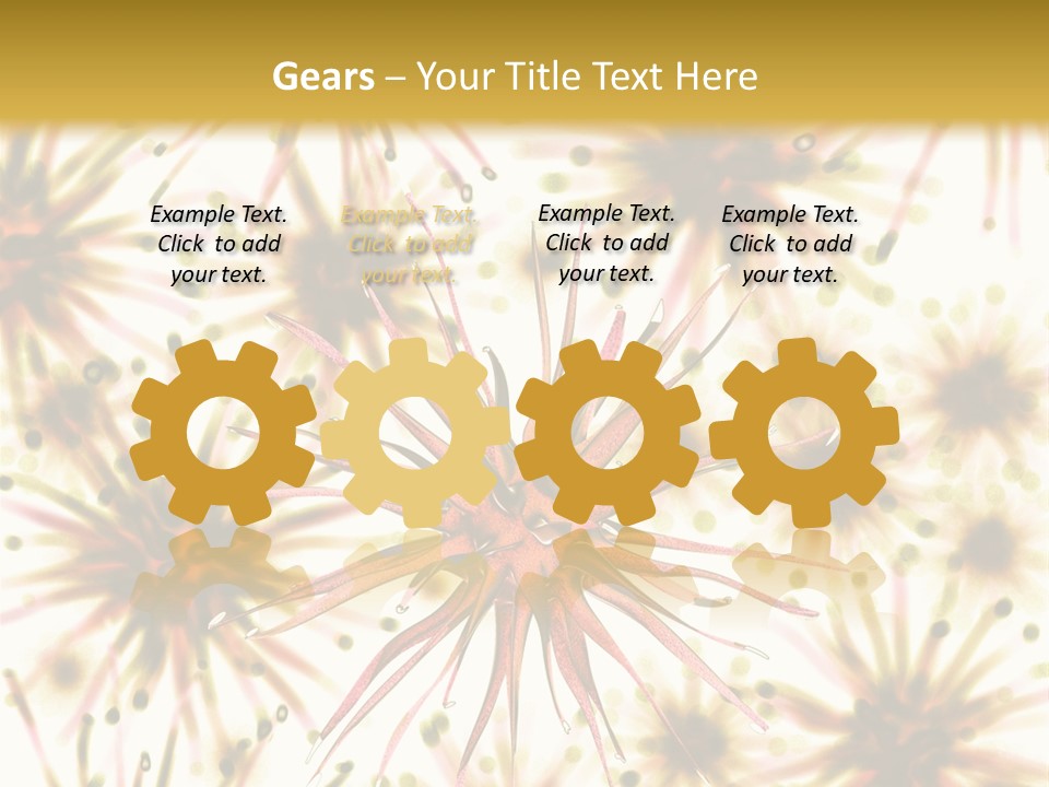 Infections Bacillus Technology PowerPoint Template