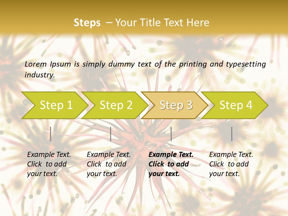 Infections Bacillus Technology PowerPoint Template