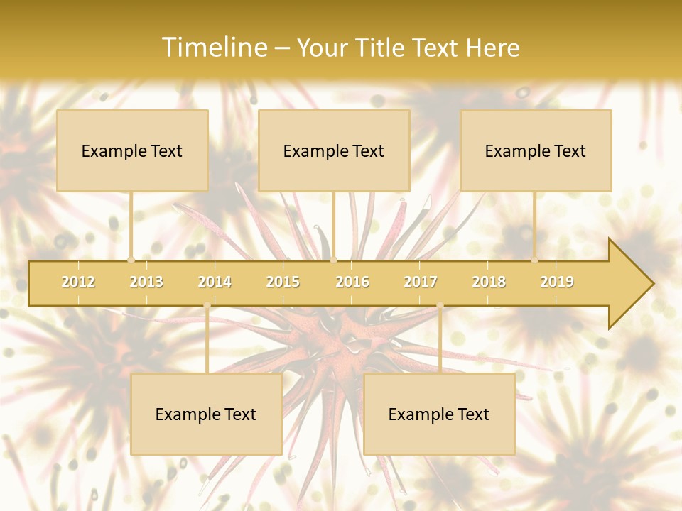 Infections Bacillus Technology PowerPoint Template