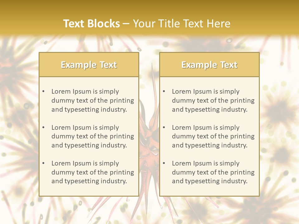 Infections Bacillus Technology PowerPoint Template