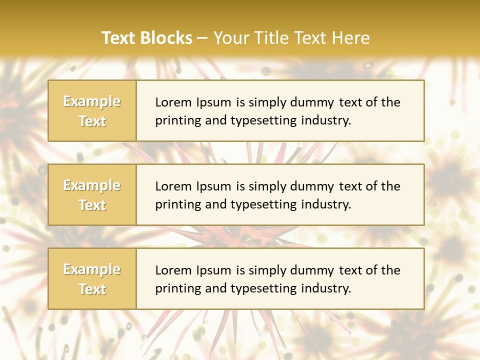 Infections Bacillus Technology PowerPoint Template