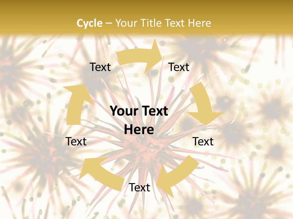 Infections Bacillus Technology PowerPoint Template